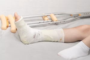 liền xương sau băng bó