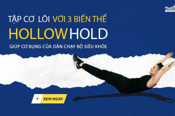 bài hollow hold tập cơ lõi