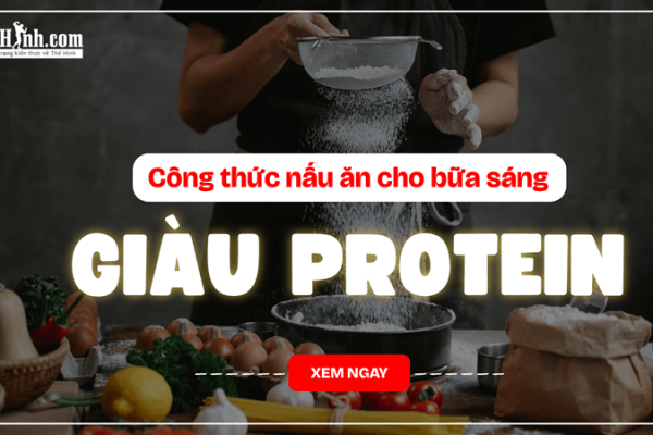 bữa sáng giàu protein
