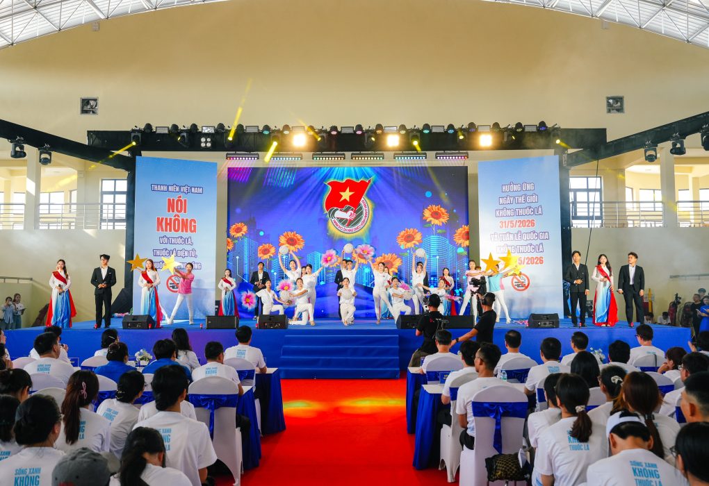 Hơn 1.500 thanh niên hưởng ứng chiến dịch nói không với thuốc lá thế hệ mới