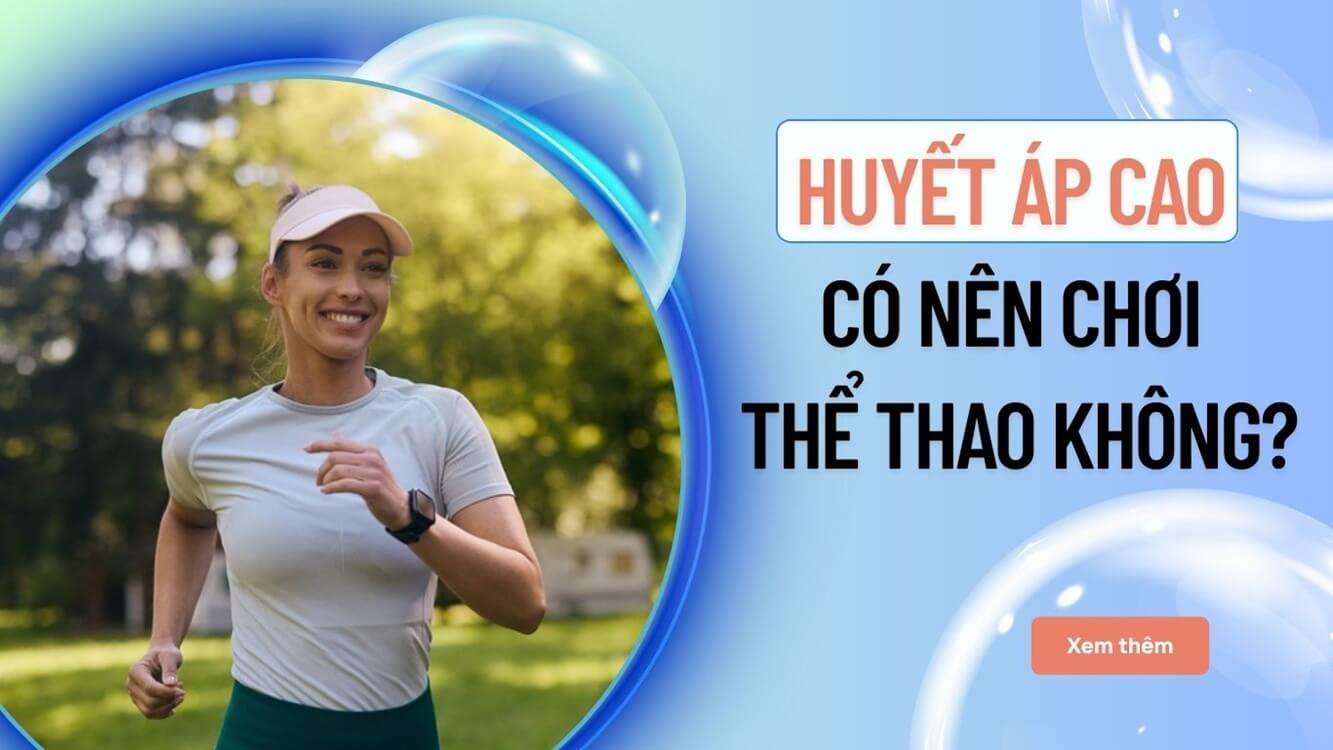 huyết áp cao chơi thể thao