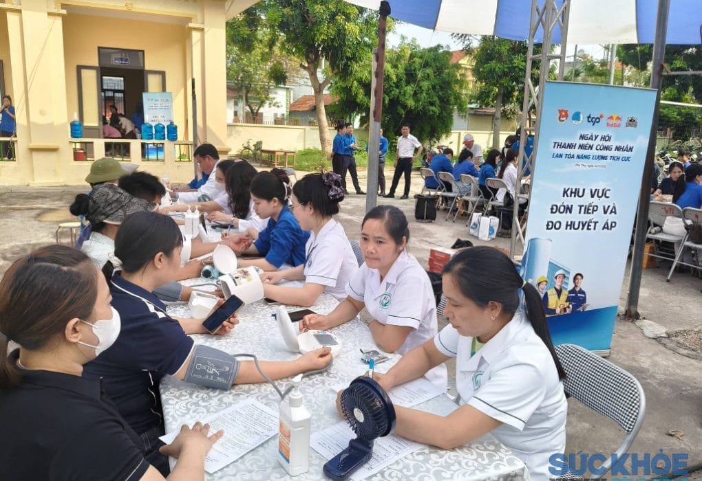 Phú thọ lan tỏa yêu thương từ chương trình khám sức khỏe