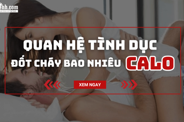 quan hệ tình dục đốt bao nhiêu calo