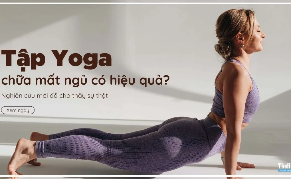 yoga chữa mất ngủ