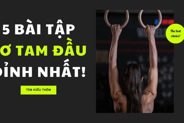 bài tập cơ tam đầu cánh tay