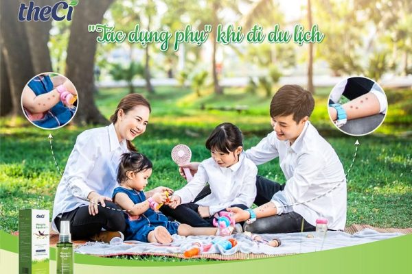 chống muỗi khi du lịch