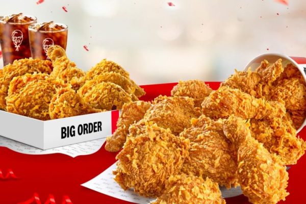 1 miếng gà rán kfc bao nhiêu calo