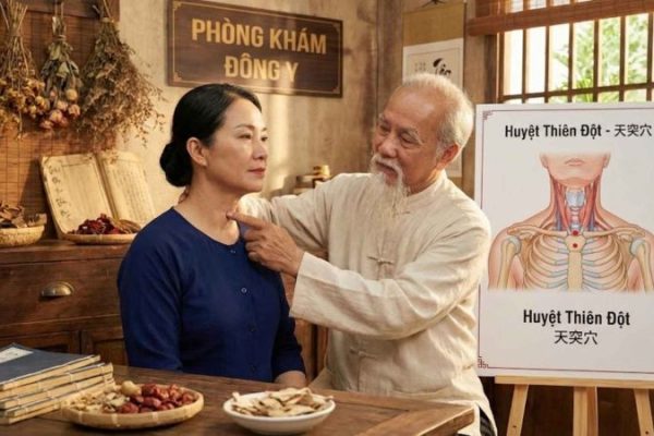 huyệt trên cổ