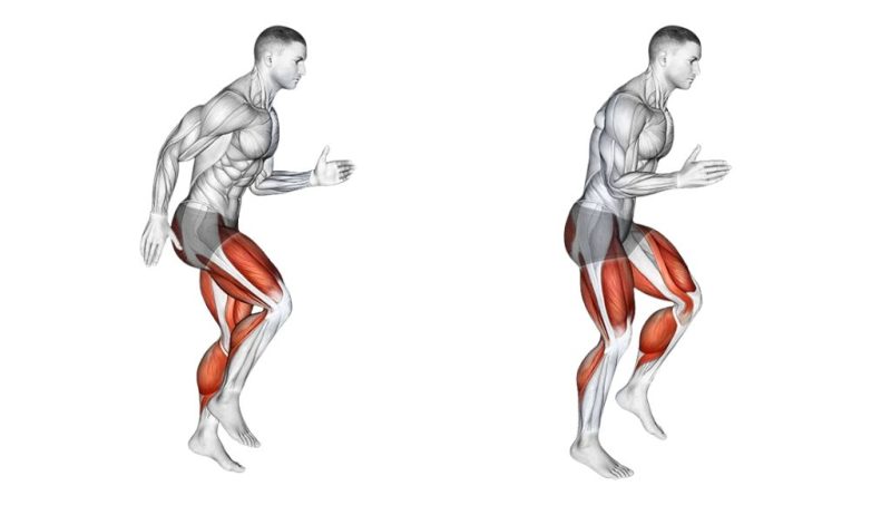 Bài tập khởi động làm nóng cơ thể trước khi tập gym 7 chạy tại chỗ