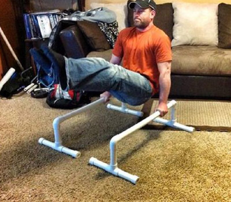 Hướng dẫn cách làm xà kép tự chế đơn giản dùng để tập Gym