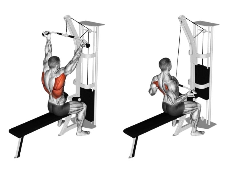 Bài tập xô với cáp đúng cách giúp phát triển cơ xô 1 Bài tập xô với cáp đúng cách giúp phát triển cơ xô