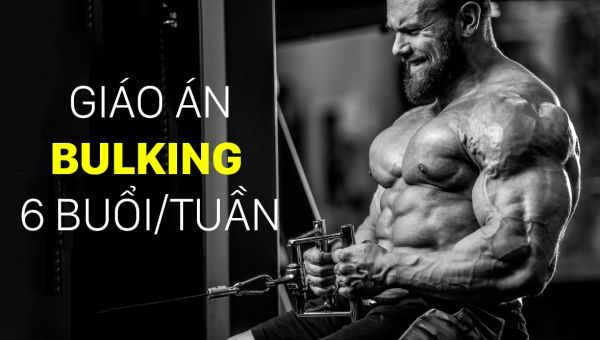 Lịch tập gym 6 buổi 1 tuần